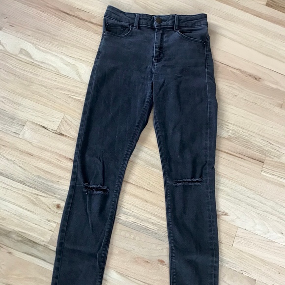 ASOS Denim Ridley High Waist Skinny Jeans 25 - Picture 2 of 8